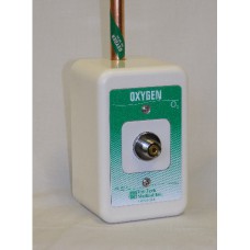 Gas Outlets-Diss Compatible (Beacon)-Oxygen Outlet, front,trim,rough-in,hose